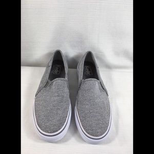 Gray Slip On Keds